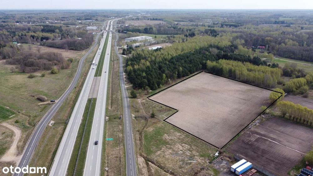 Działka inwestycyjna Trasa S8 – gm. Żabia Wola