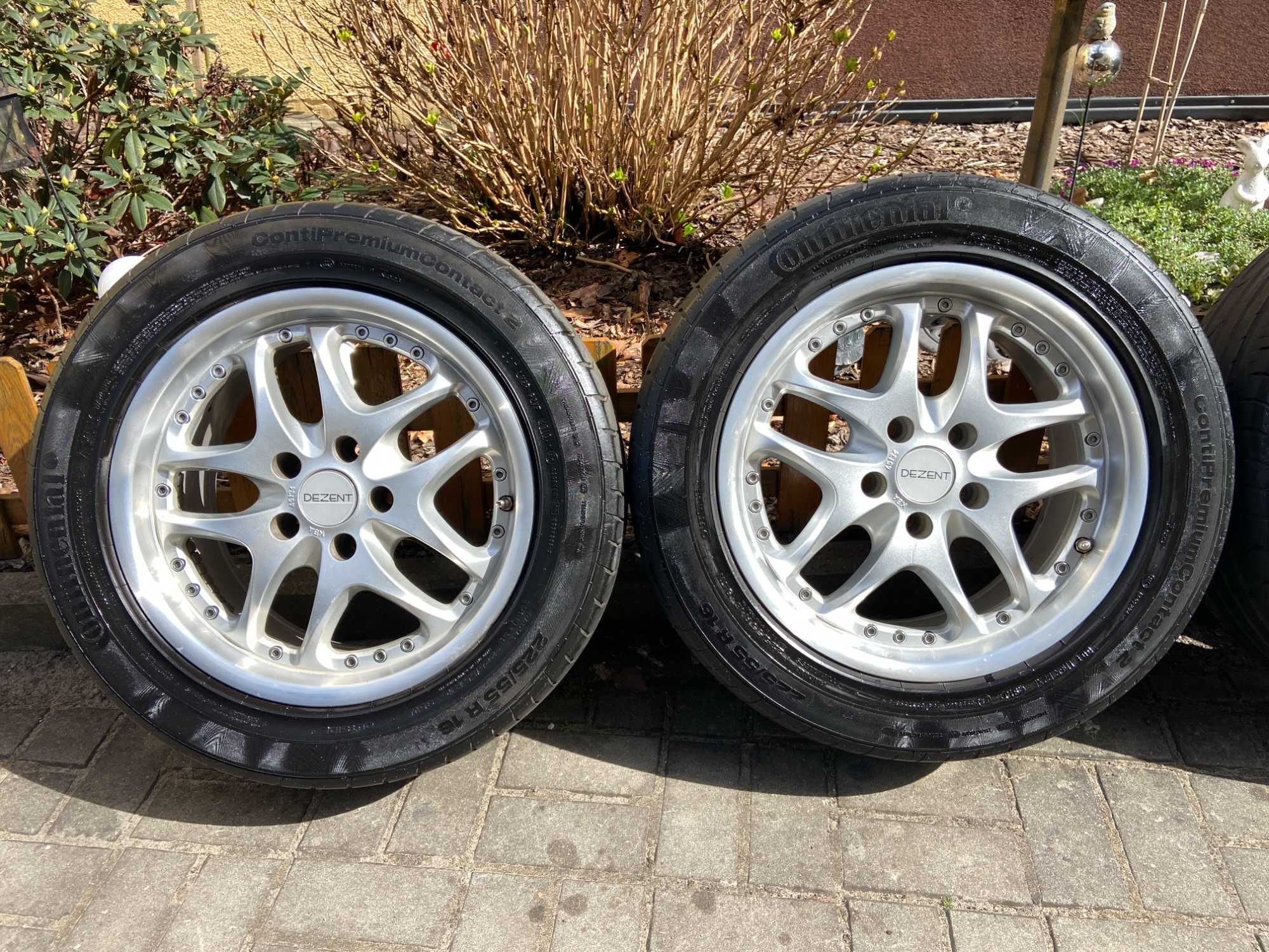 Alufelgi Koła 5x110 Opel 16 cali lato rant DEZENT Astra Omega Vectra
