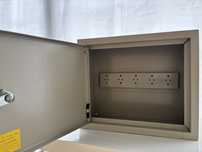 Caixa forte metal com fechadura 30x14x25