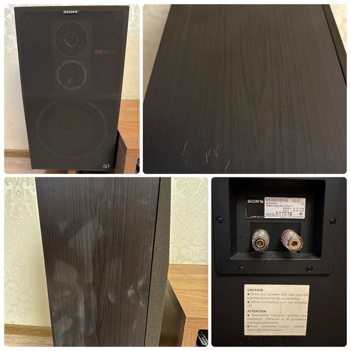 Sony ssg1 Акустична система sony колонки вінтаж ламповий підсилювач