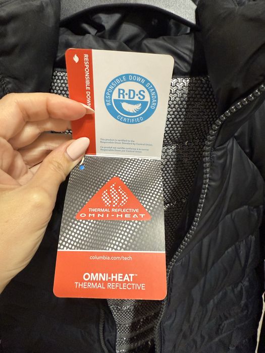 Зимова куртка пуховик Columbia, р. М на 10-12 років(130-150 см)