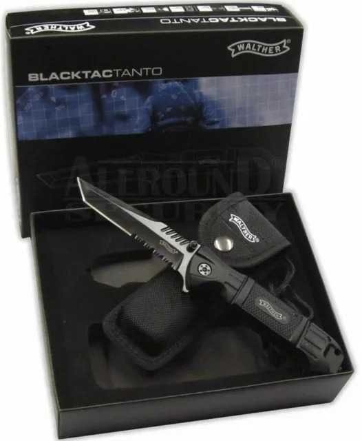 Nóż taktyczny Walther BTTK Black Tac Tanto