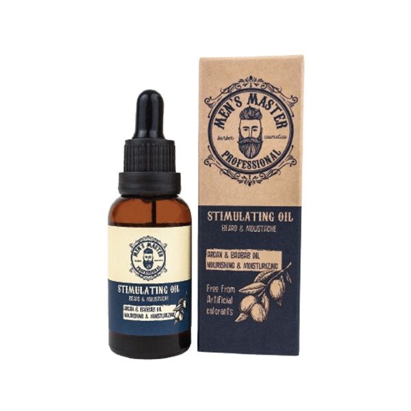 Масло для росту бороди та вусів Men's Master 30 мл