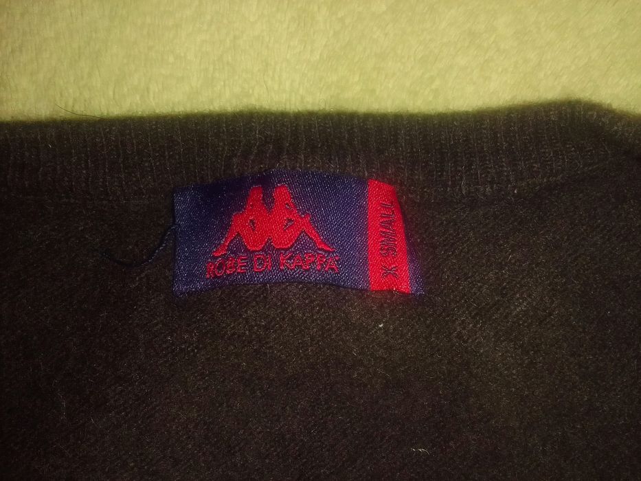 Kappa Теплий вовняний светр джемпер Теплый шерстяной свитер