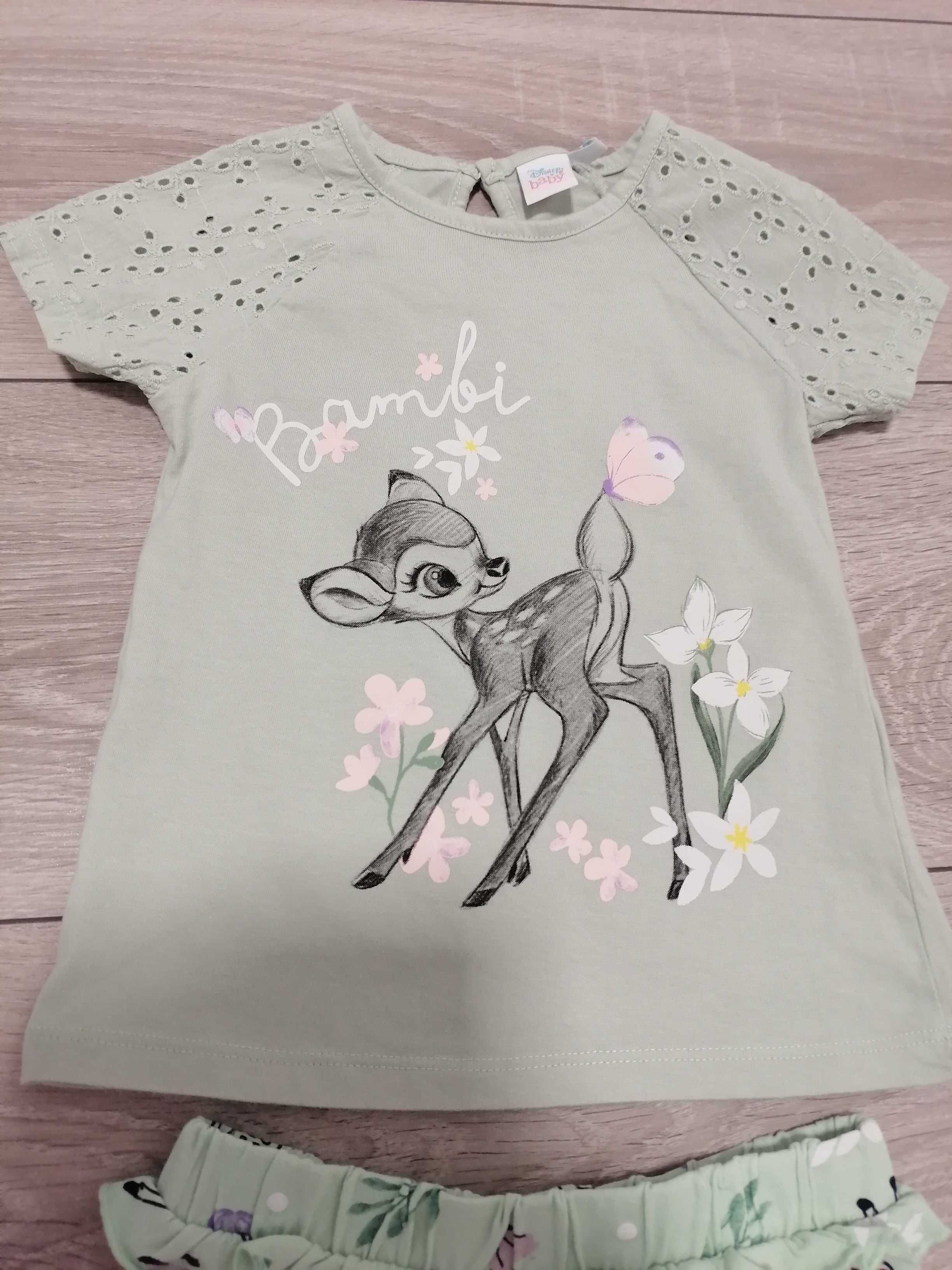 Zestaw Disney Bambi koszulka + legginsy 92