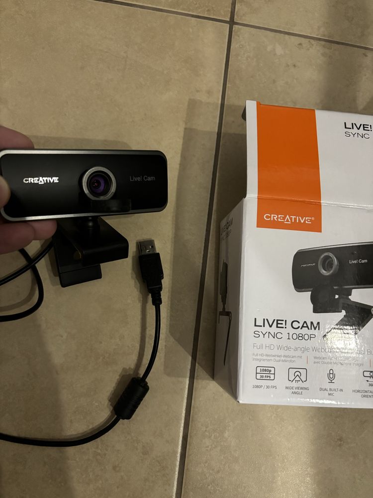 Webcam Creative Live Cam Sync 1080p FullHD