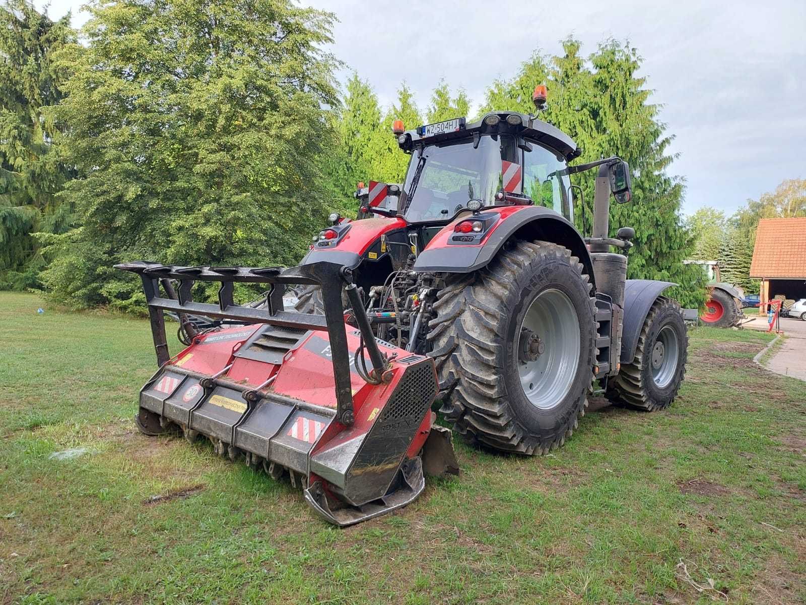 REMET F5-250 idealny do ciągników 200-300KM mulczer leśny , kosiarka