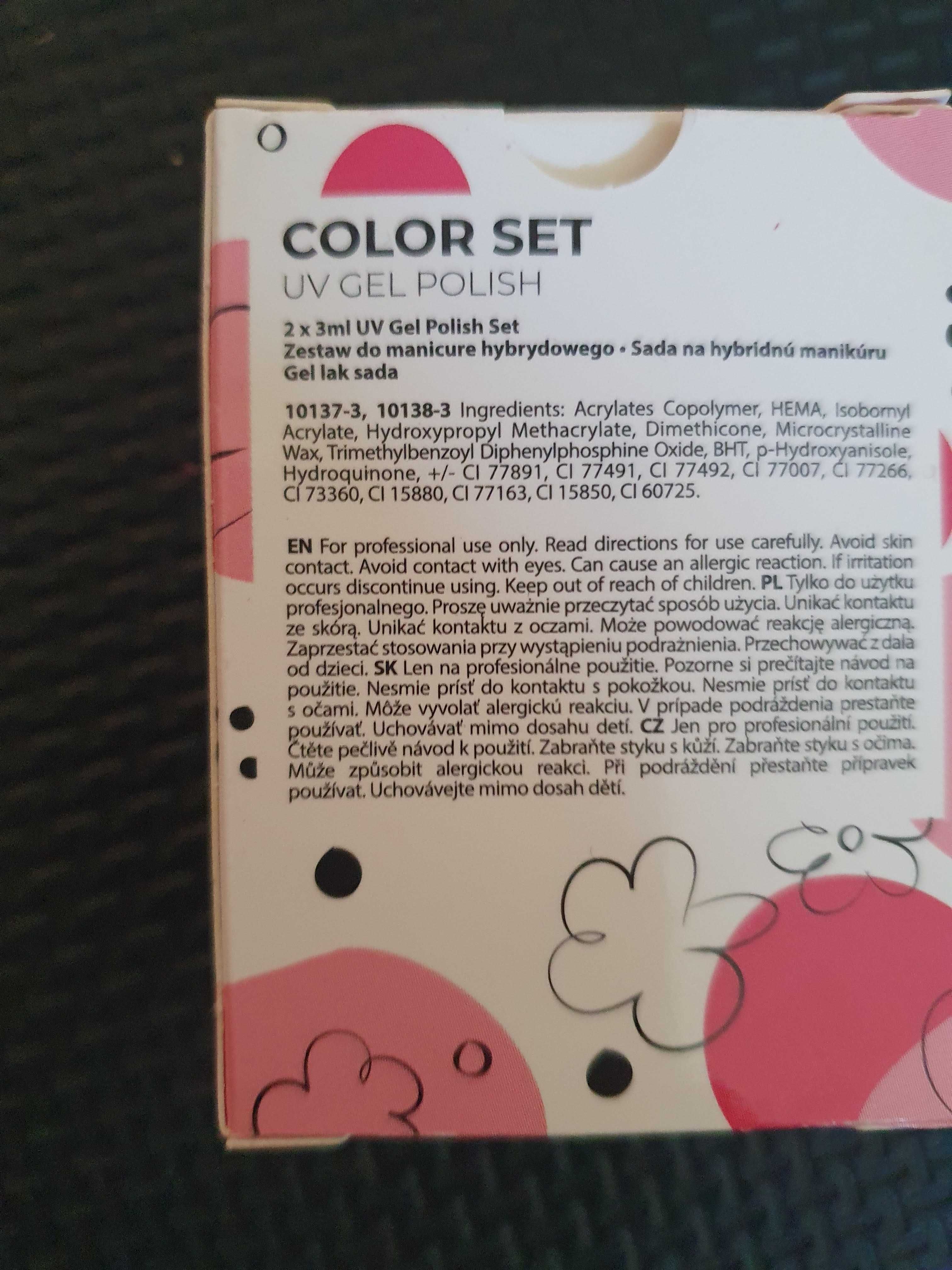 2 lakiery hybrydowe Neonail po 3 ml NOWE