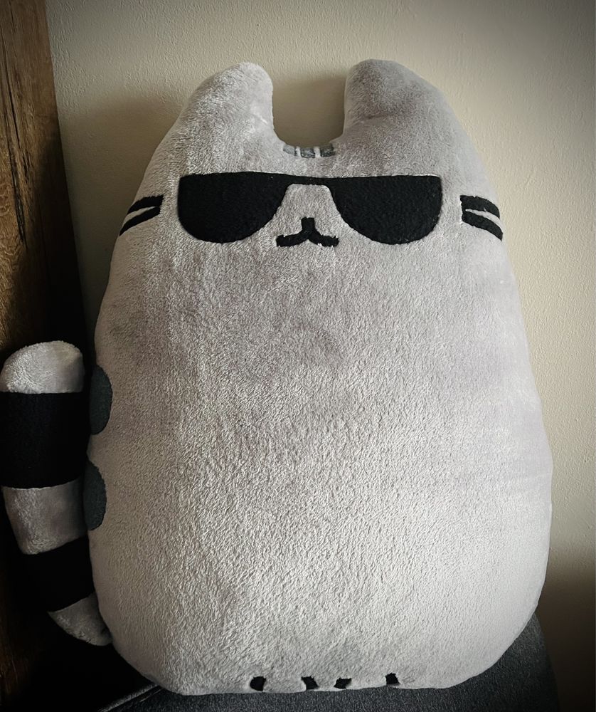 Pusheen kot gigant rękodzieło handmade 50 cm