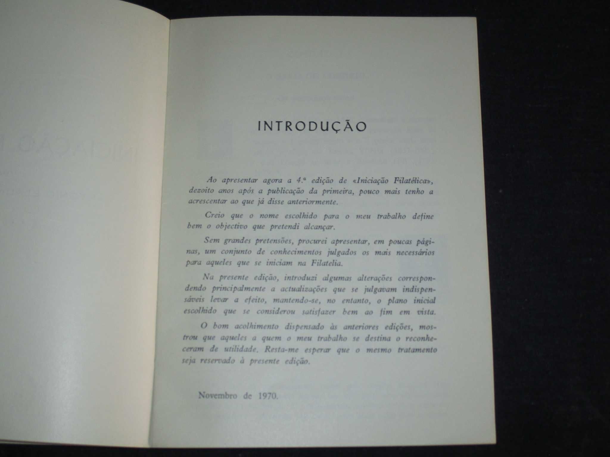 Livro Iniciação Filatélica Eládio de Santos