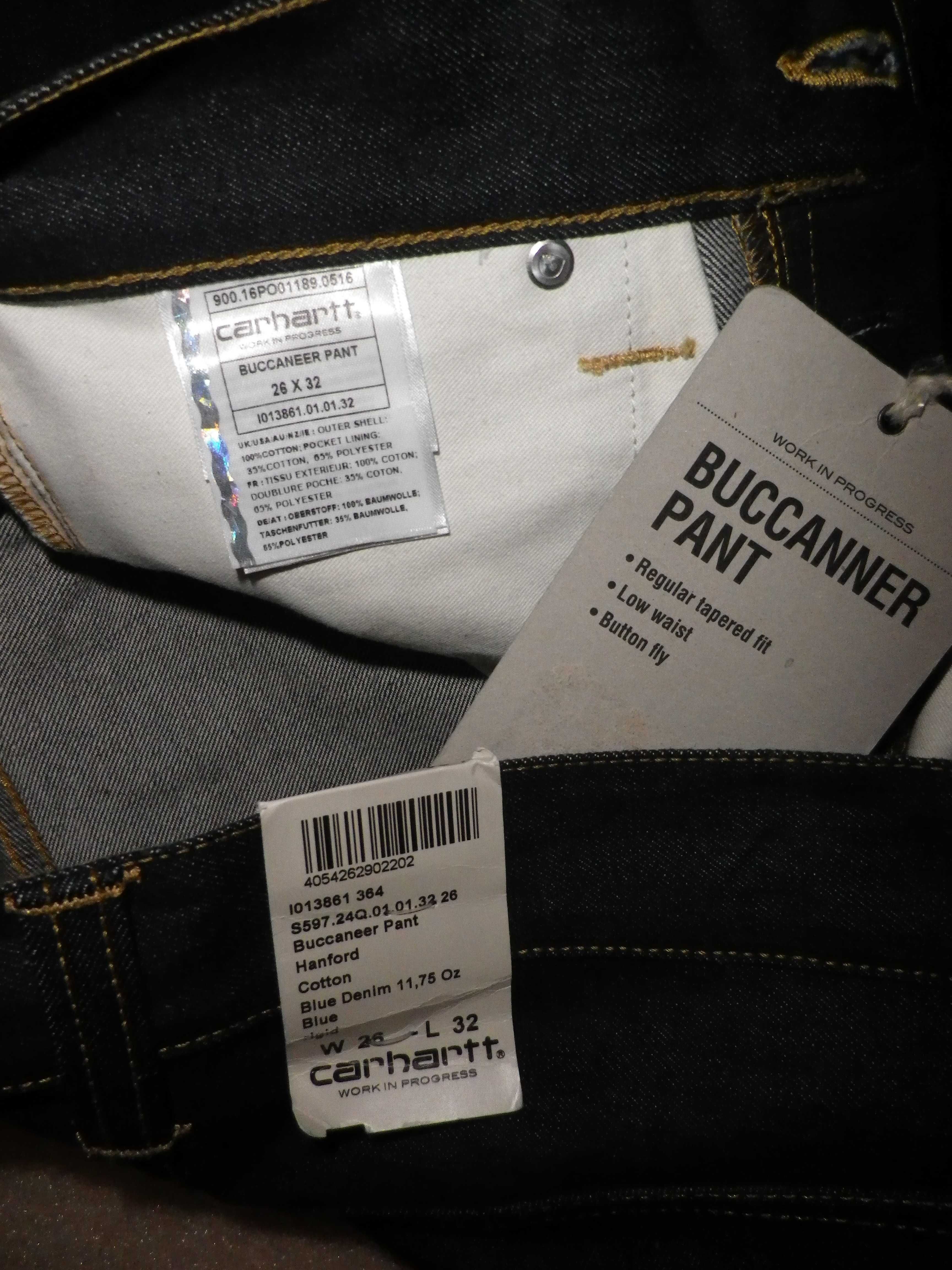 Джинси підліткові CARHARTT WIP (Buccanner Pant) W26/XS