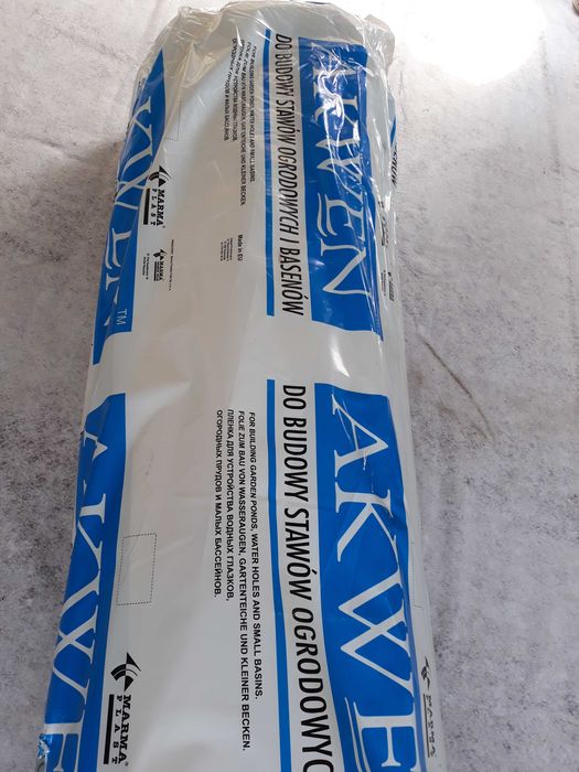 Folia do oczek wodnych,na oczka wodne 8x25mb. Rolka