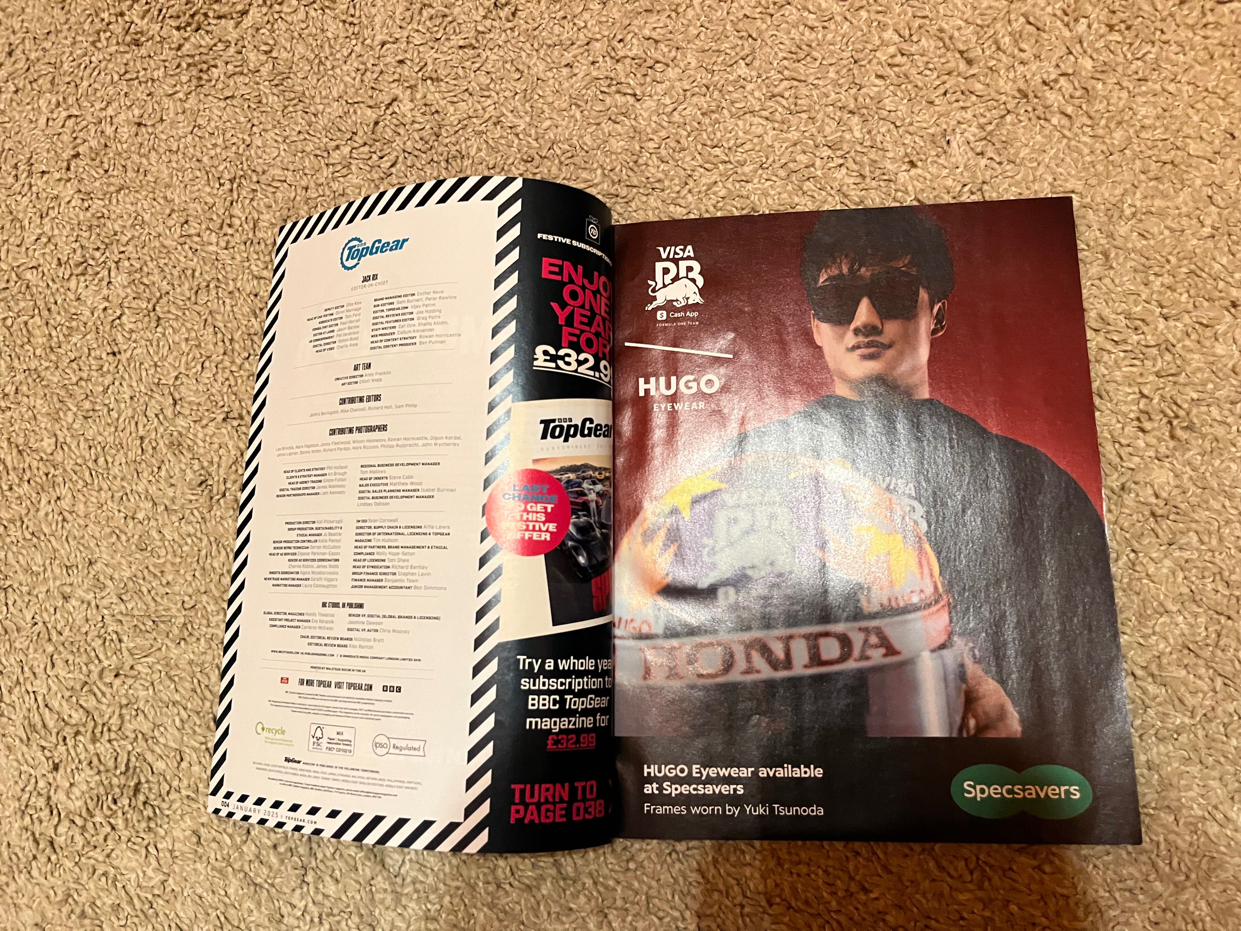 Top Gear Magazine BBC gazeta po angielsku