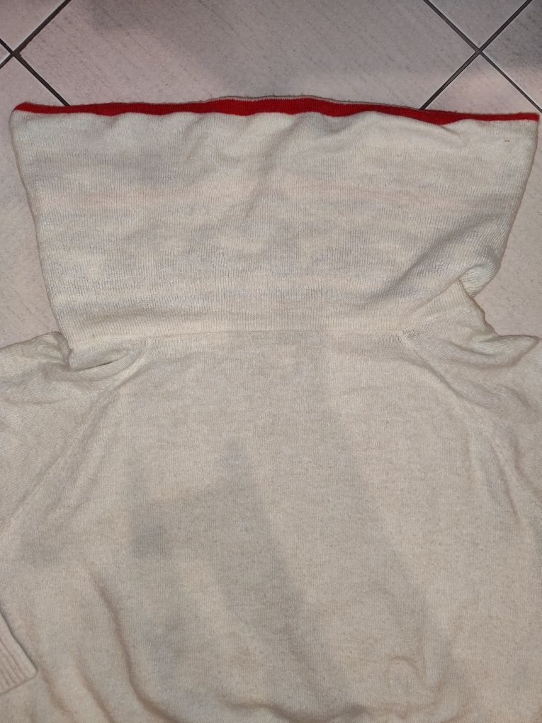 Sweter świąteczny, oversize, H&M, Festive, renifery,skandynawski,golf