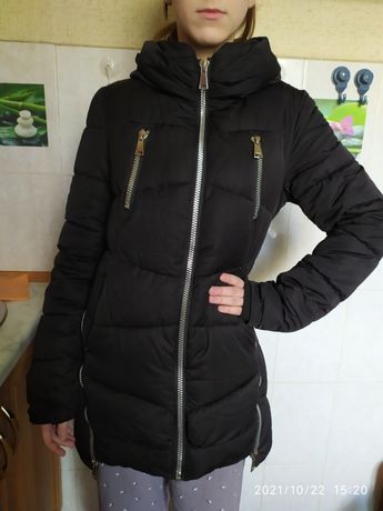 Куртка ЗИМА, 38-40 М,для девочки, Пальто как новое