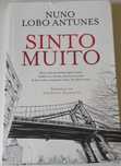 Livro "Sinto muito" de Nuno Lobo Antunes