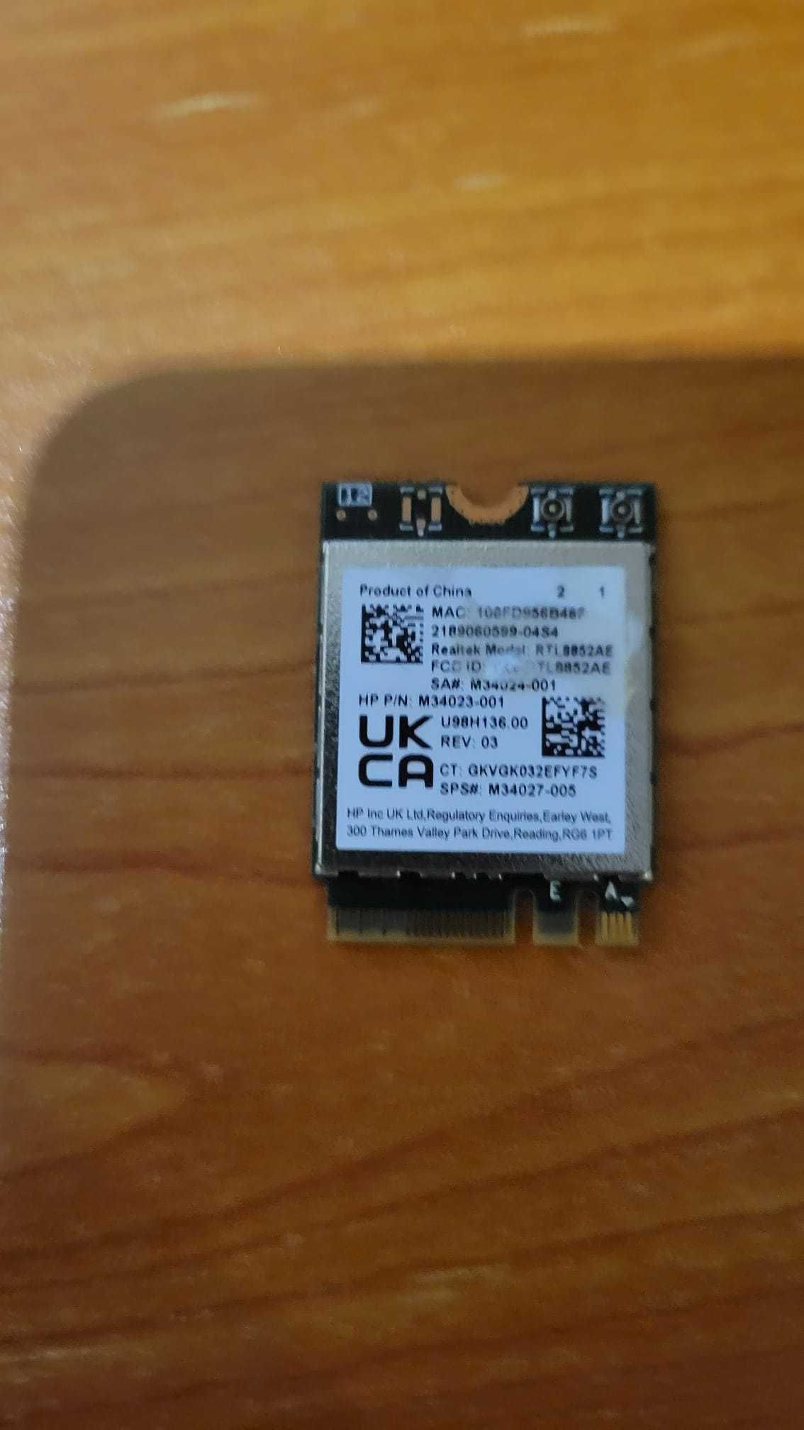 Placa de Rede Realtek para Portatil