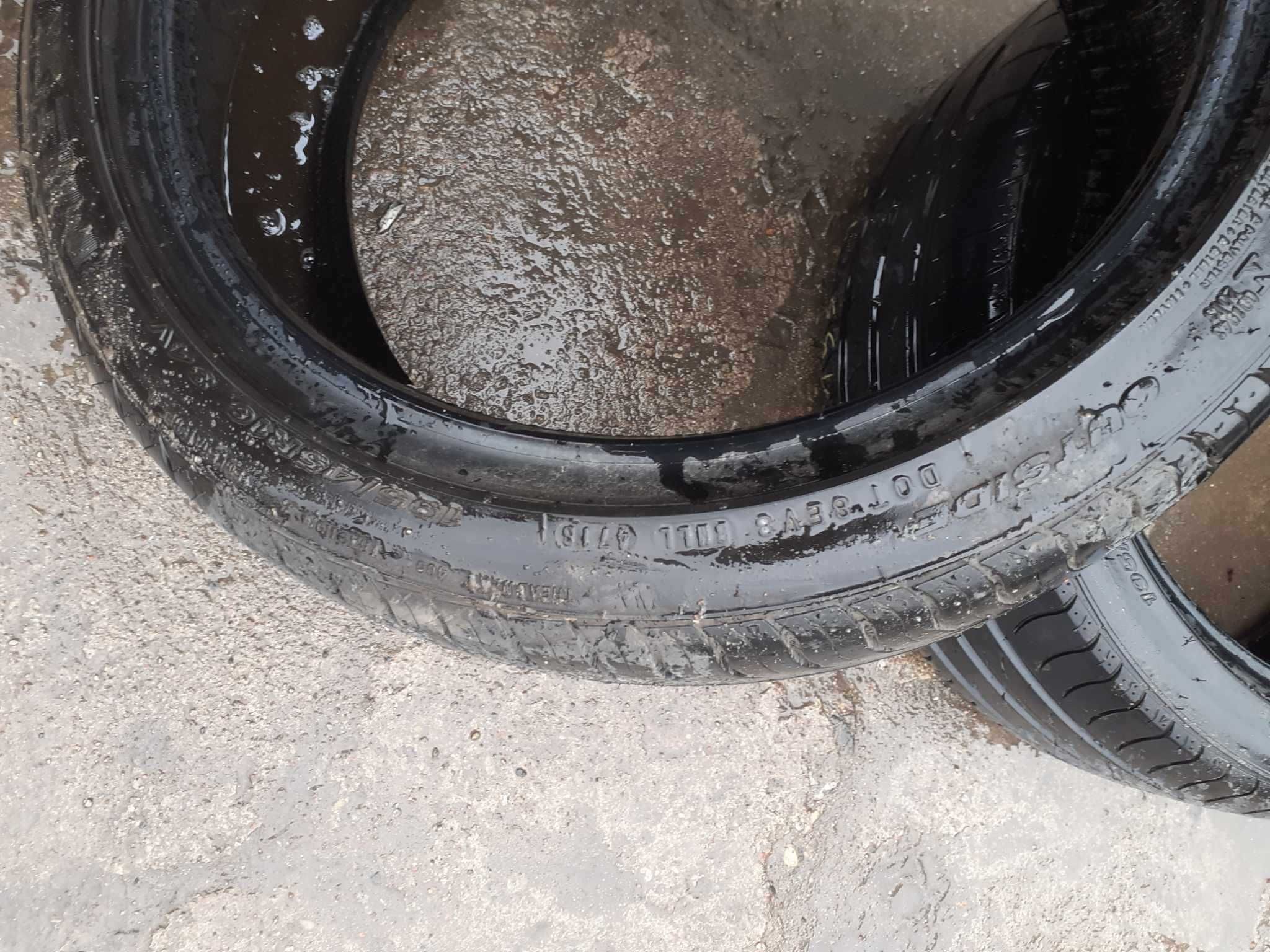 2x używane opony letnie 195/45 R16 Nexen - 5.5mm - możliwy montaż