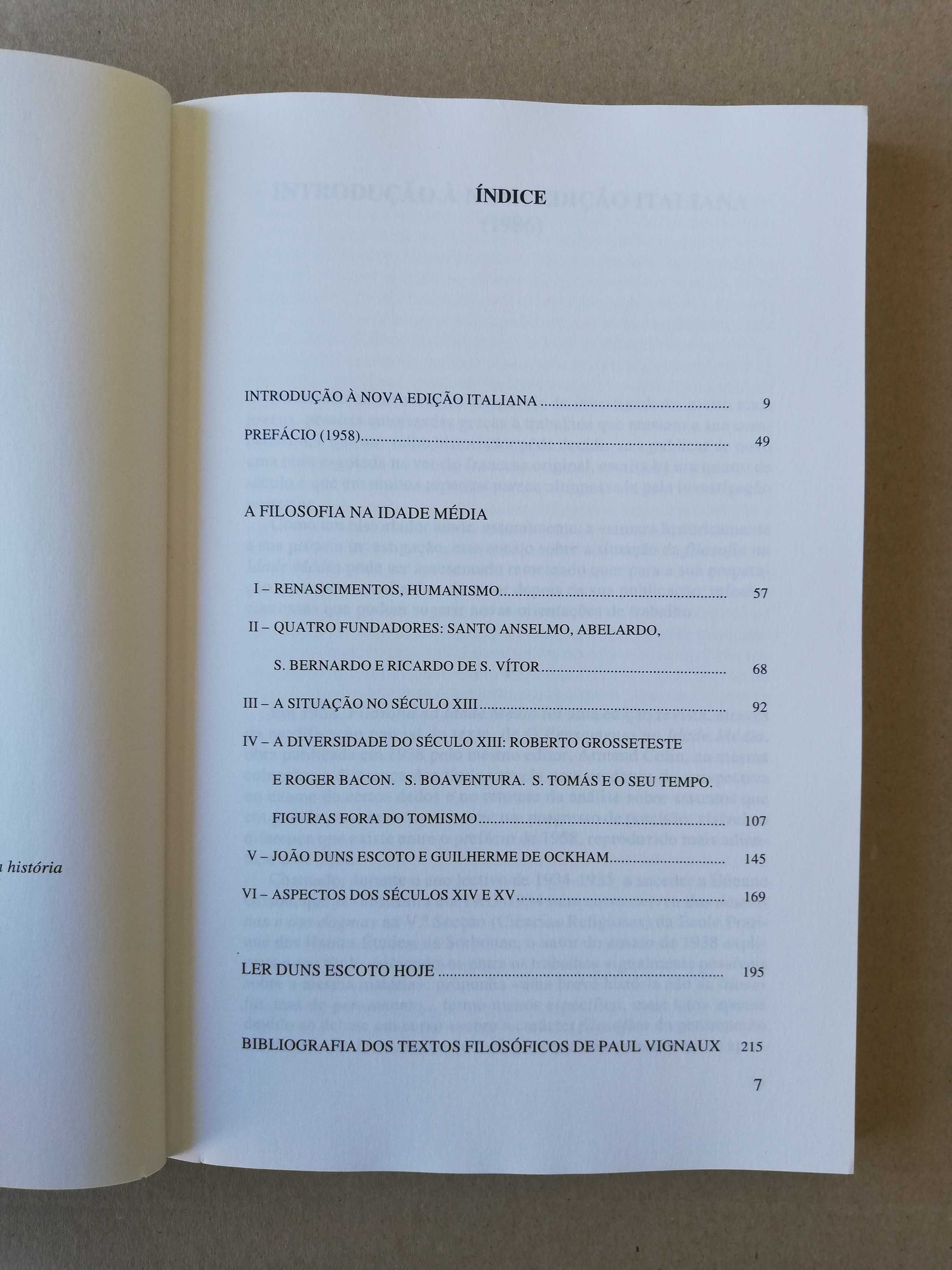 A filosofia na Idade Média - Paul Vignaux