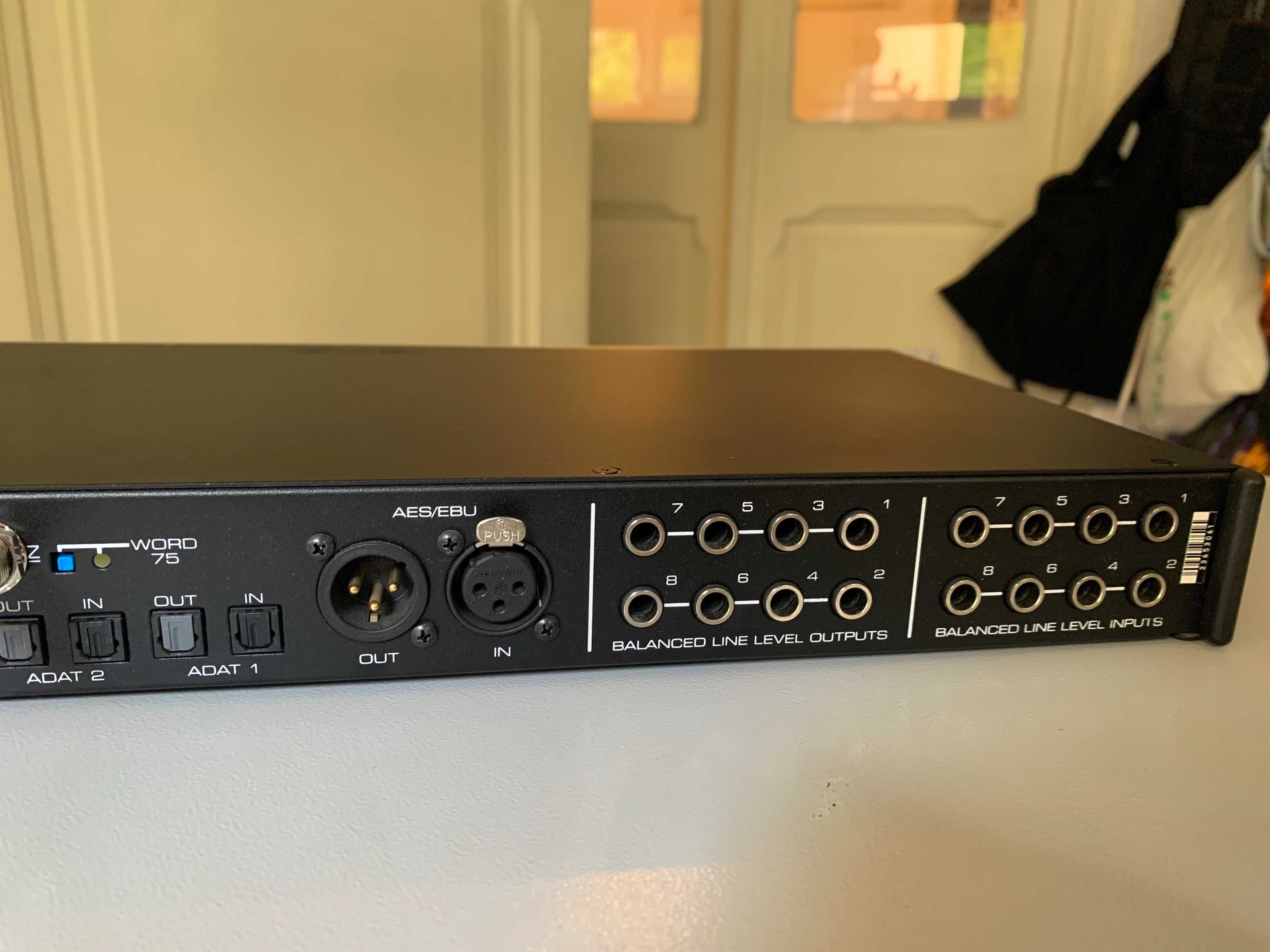 RME Fireface 802 Interface Audio USB/Firewire 19" rack (60 ch/canais)