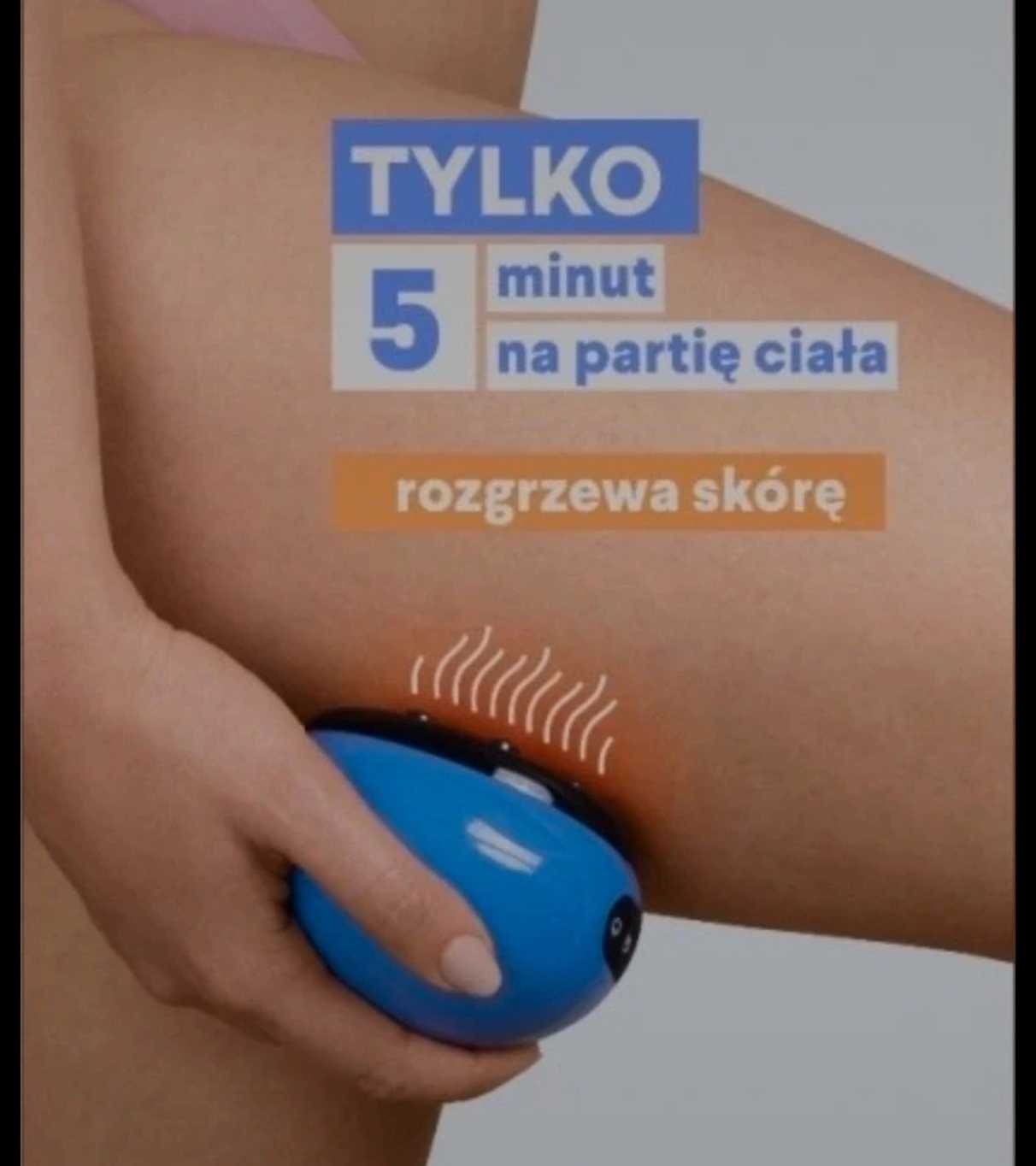 Bańka rozgrzewająca antycelulitowa cellublue