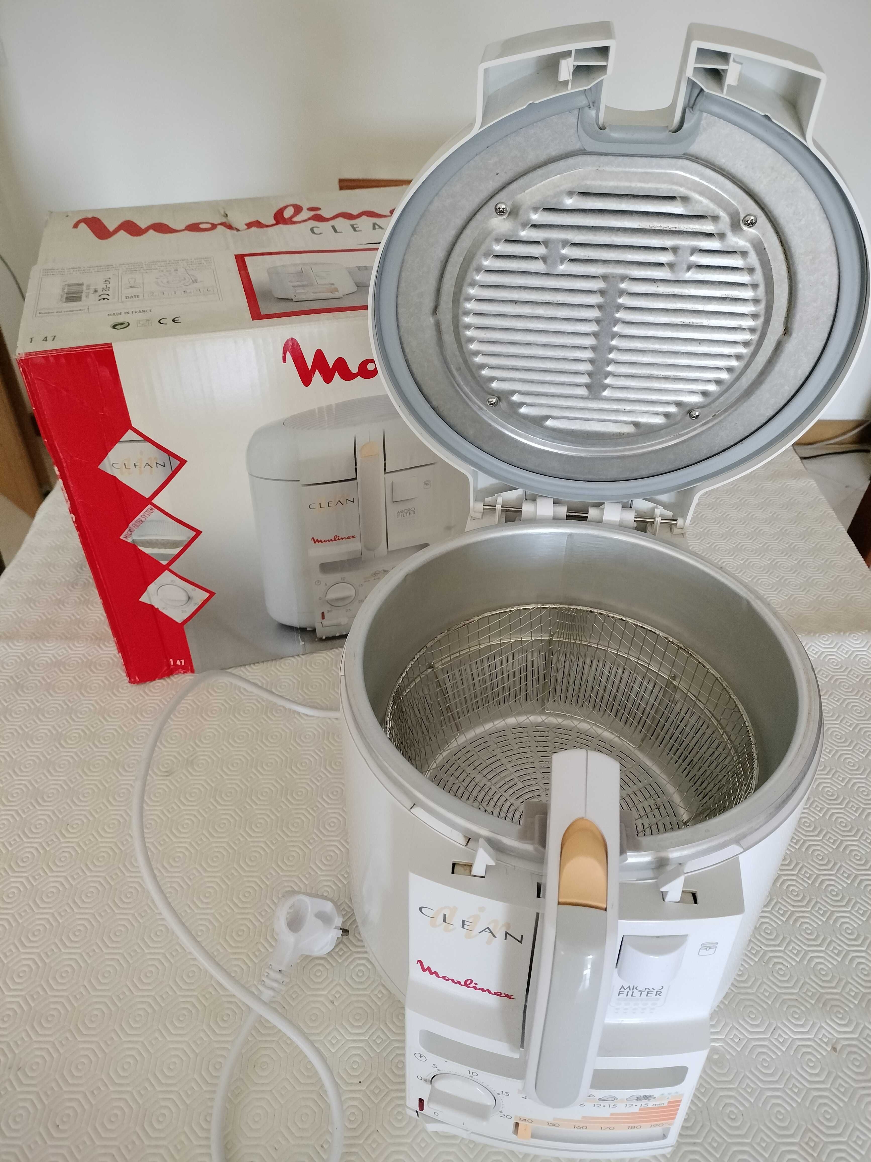 Fritadeira Moulinex Clean Air Timer - Como nova