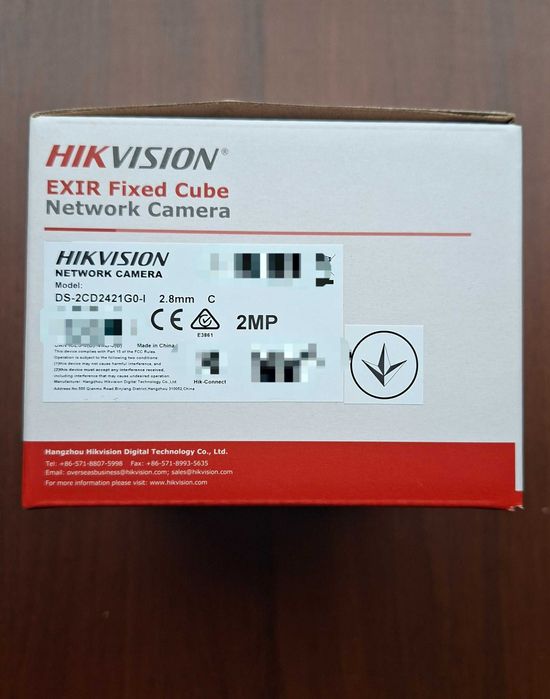 Відеокамера Hikvision 2MP аудіо/мікрофон
