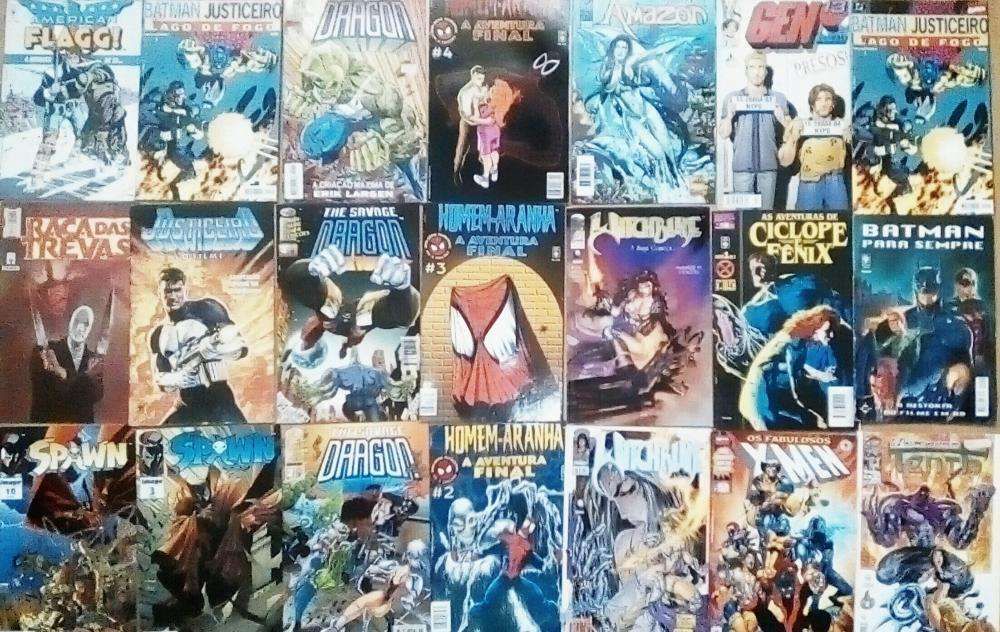 Comics Portuguesas e Brasileiras Marvel DC Image