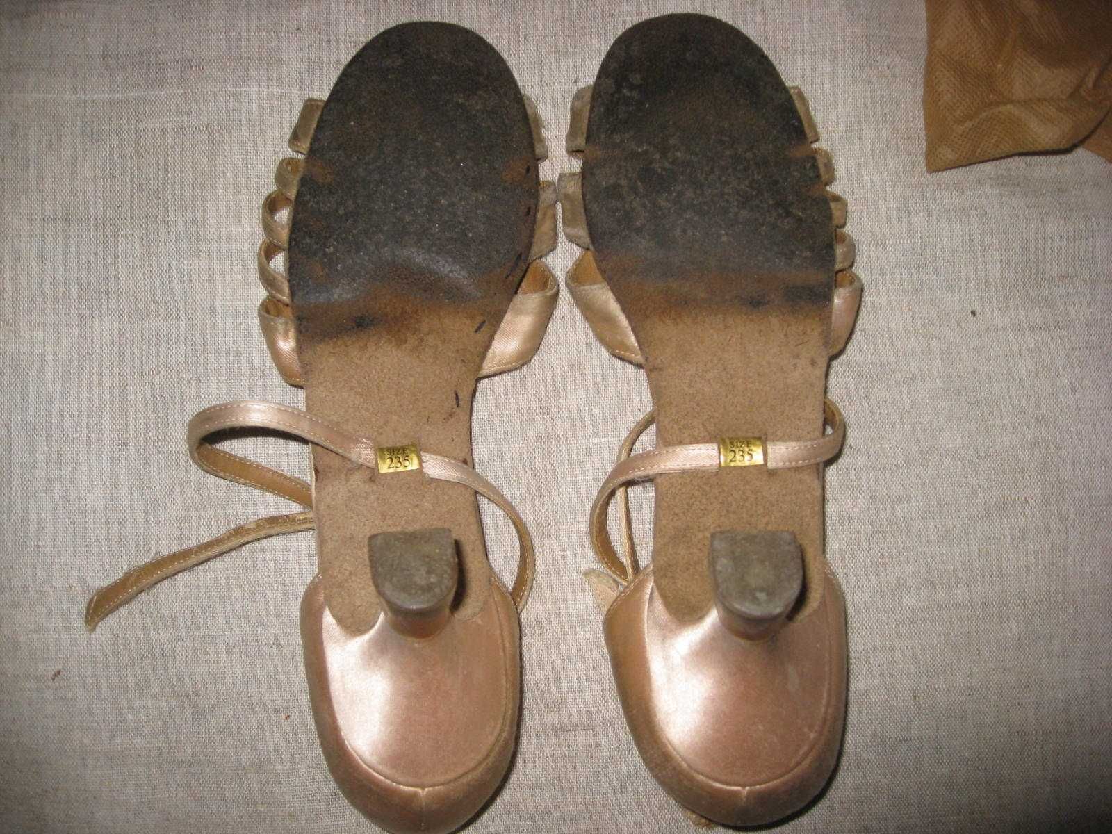 обувь для бальных танцев босоножки "боевые" разм23,5