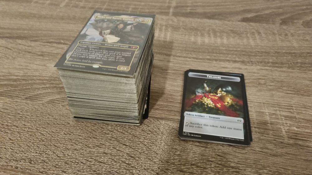 MTG Commander — Jeskai Striker / Shiko & Narset, Unified Full Original