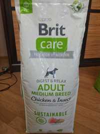 Сухий корм для собак курка комахи Brit Care Adult Medium Chicken Insec