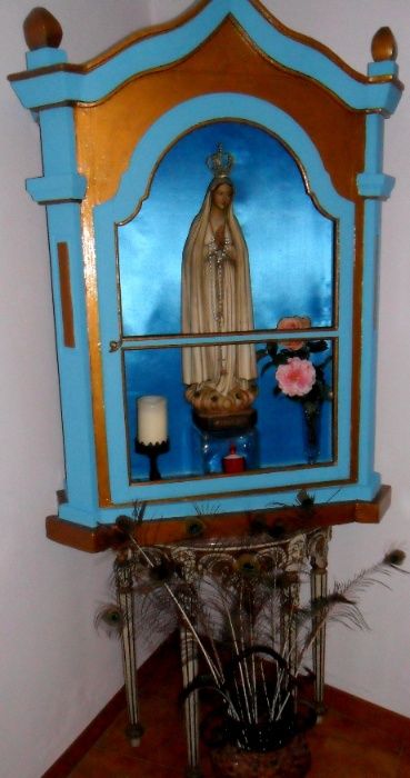 Oratório em carvalho