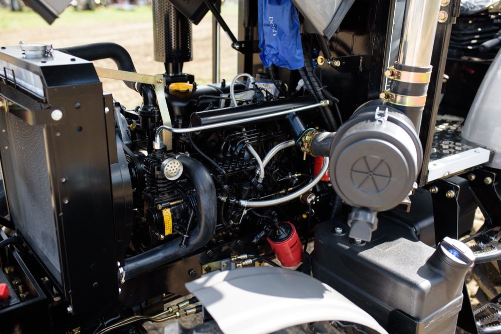 Мінітрактор СКАУТ504 Компресор Примусова гідравліка Дашок РЕВЕРС Крюки