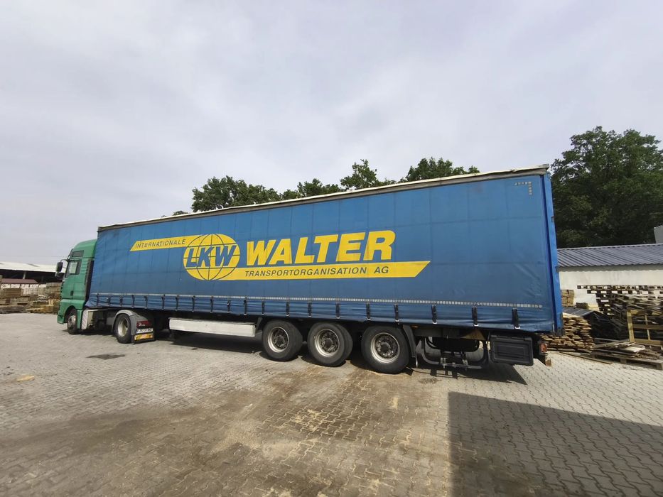 Krone  Krone naczepa firanka 2009 r.