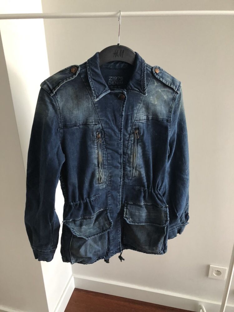 Kurtka jeans S ZARA parka