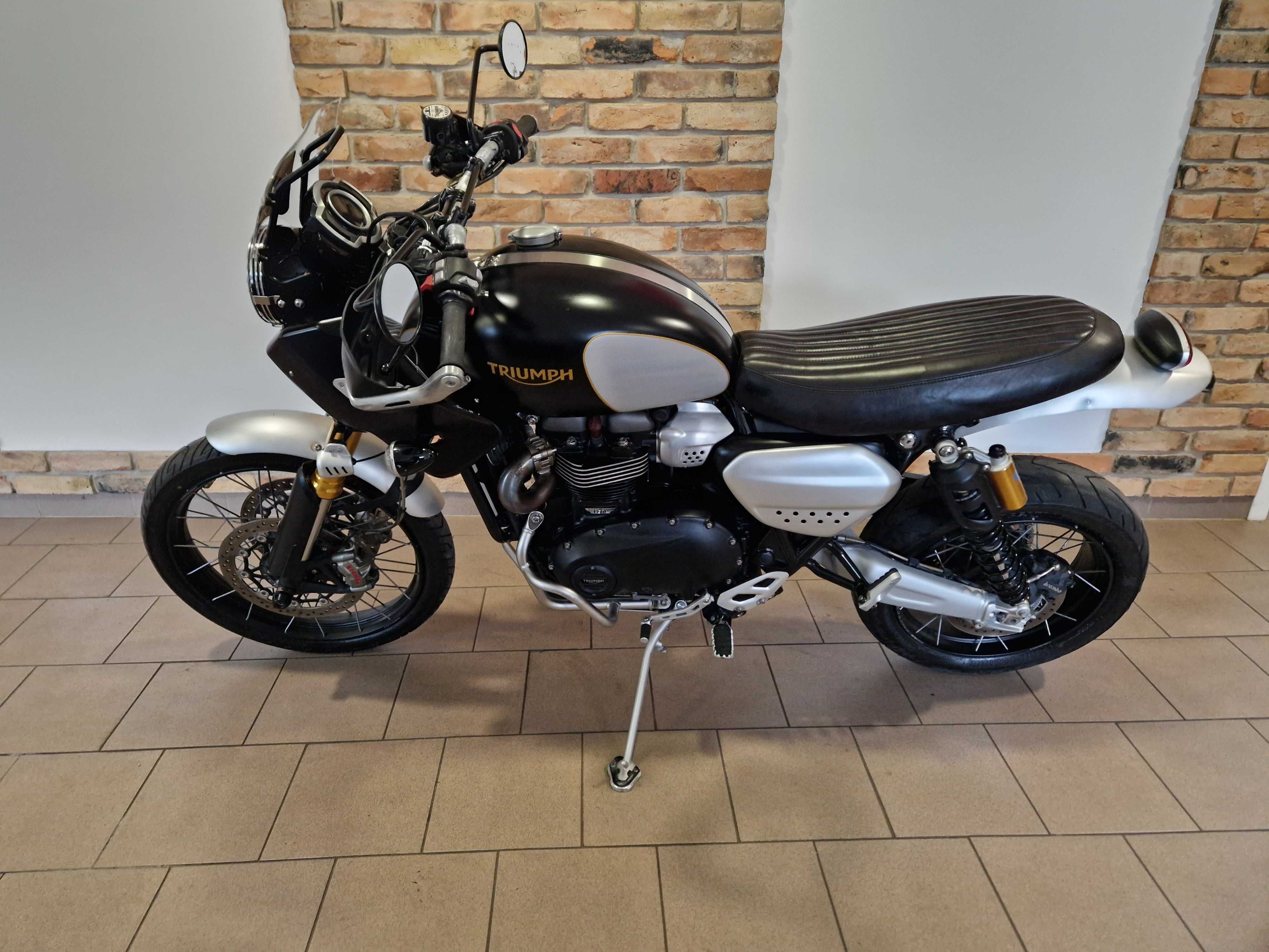 Triumph Scrambler 1200 XE Abs 2019r wydech Zard bonneville T120