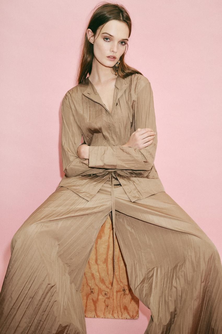 Брюки широкие палаццо штаны zara S, M, L