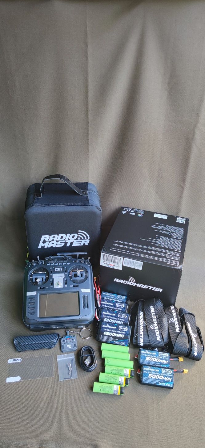 НОВі Radiomaster TX16S MK2 Elrs 2.4GHz M2 FCC FPV Апаратура Пульт