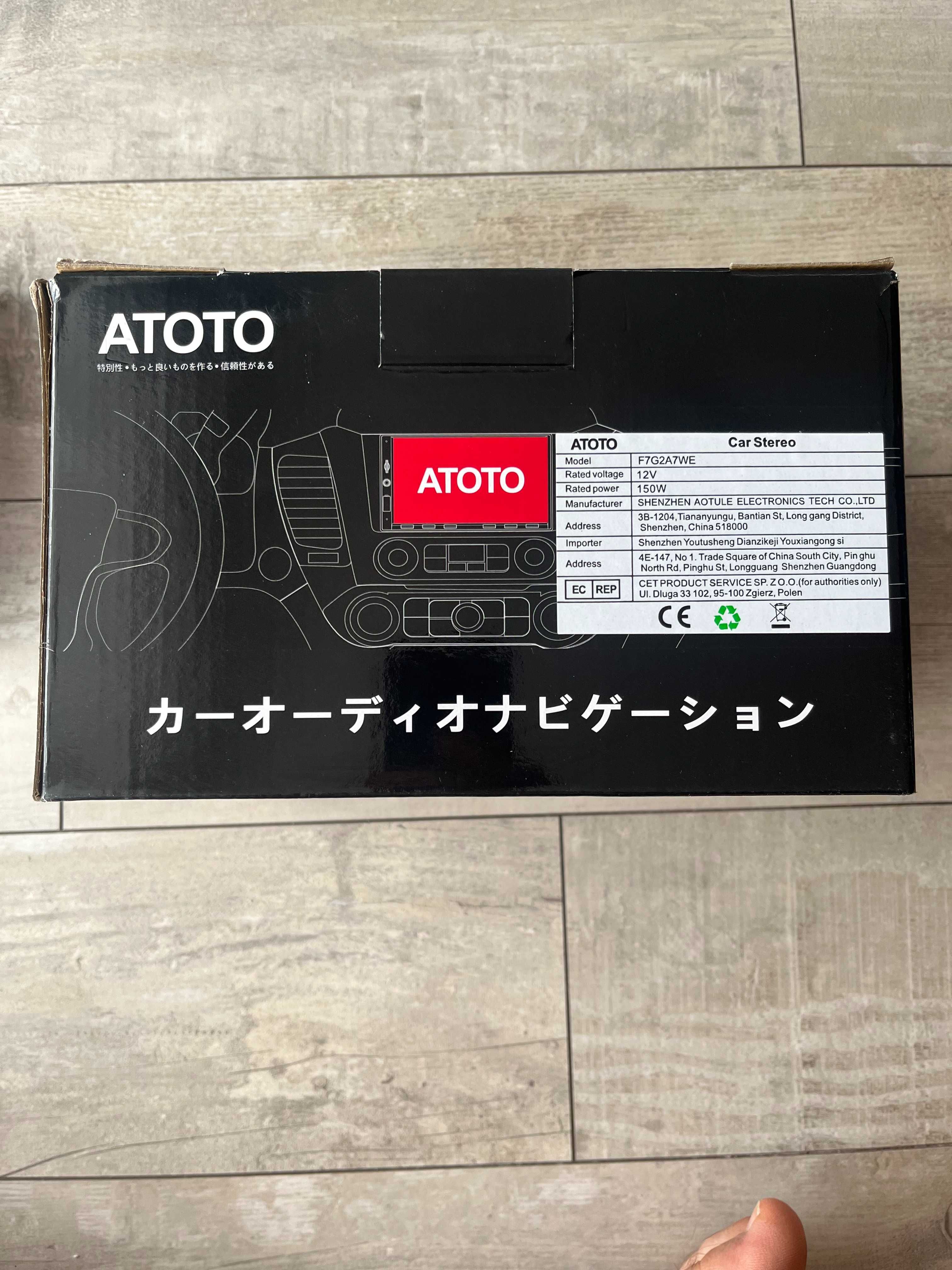 Radio 2DIN Carplay Android Auto ATOTO F7 WE (F7G2A7WE)