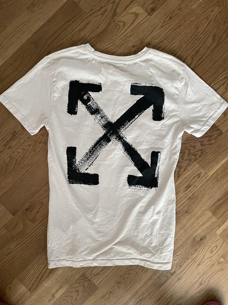 Koszulka off white roz S t-shirt