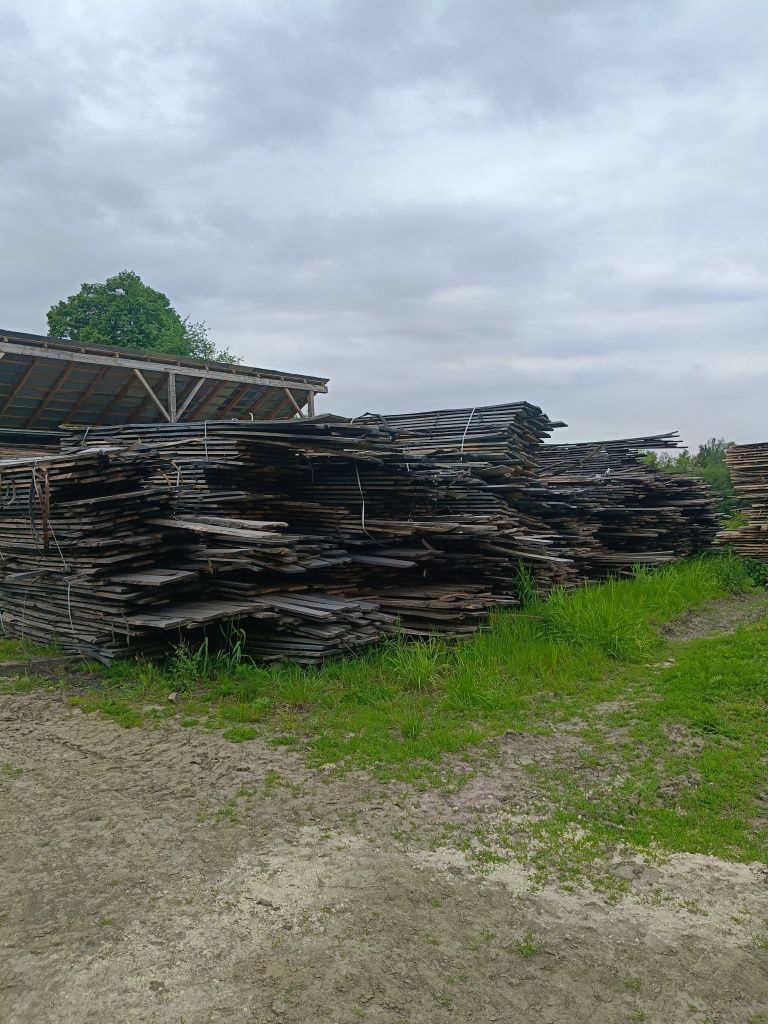 Deski dębowe powietrzno suche