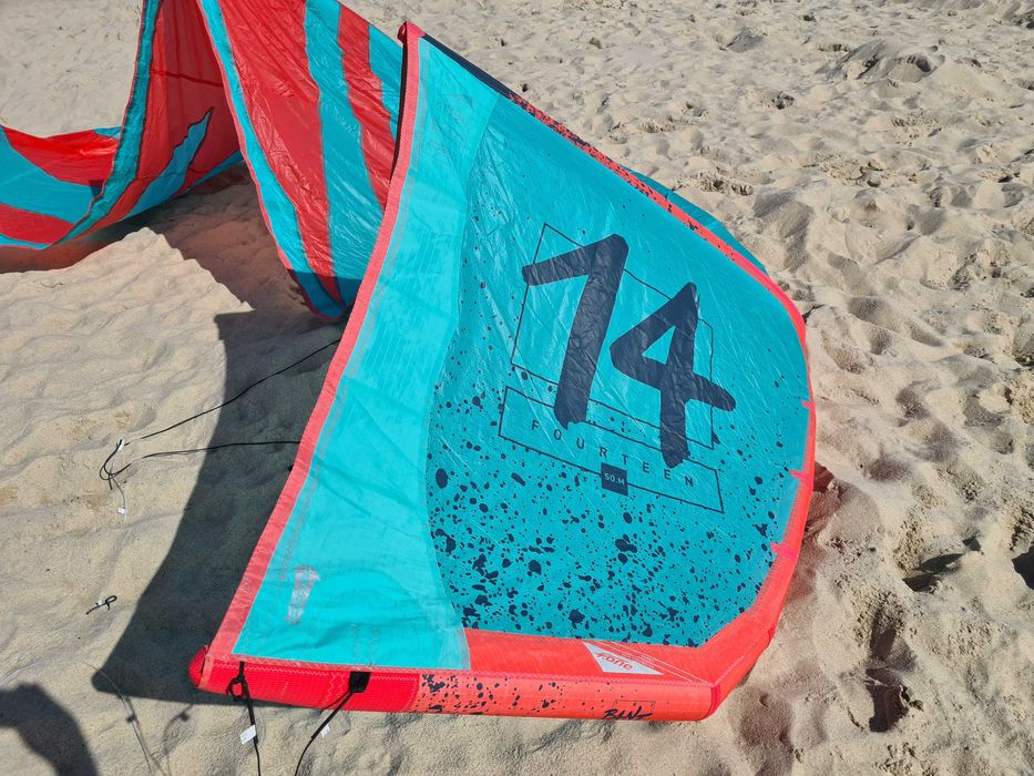 Kite F-ONE Bandit XII 14m 2019 Blue Coral