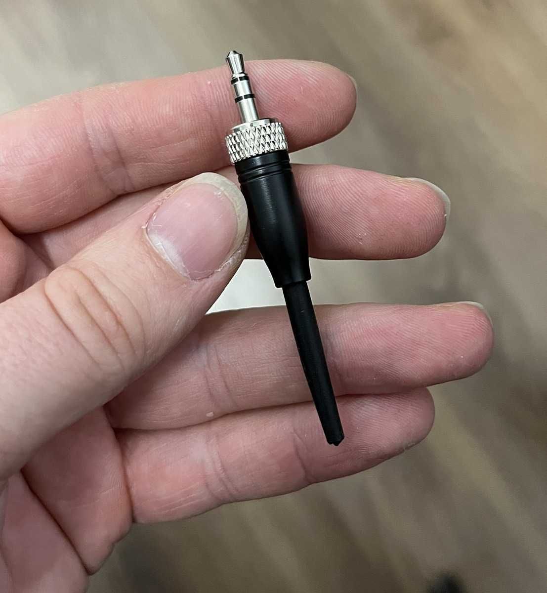 2 sztuki Mini jack z gwintem do rekorderów audio Sony Sennheiser Zoom