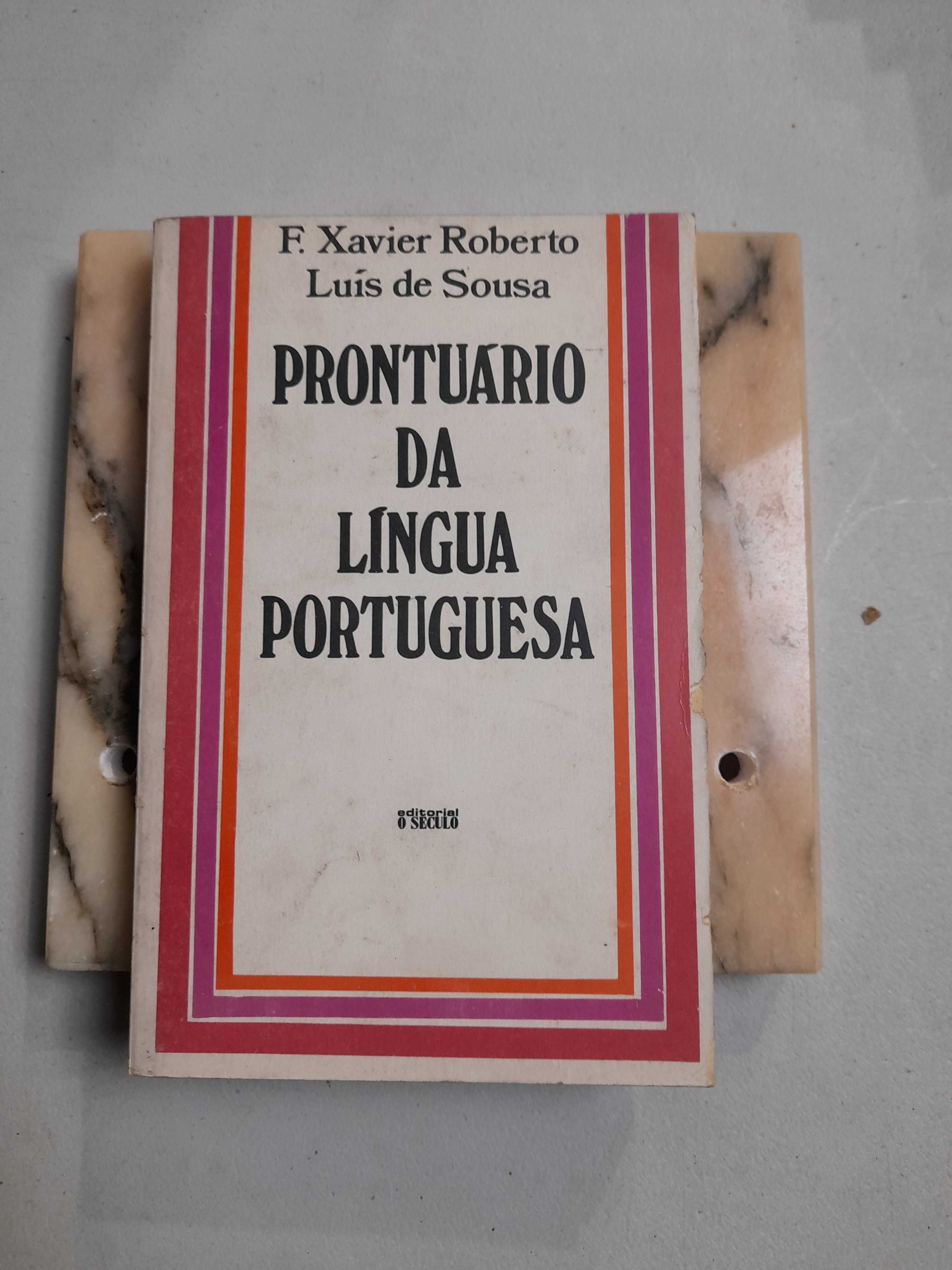 Livro - pontuário da língua portuguesa -