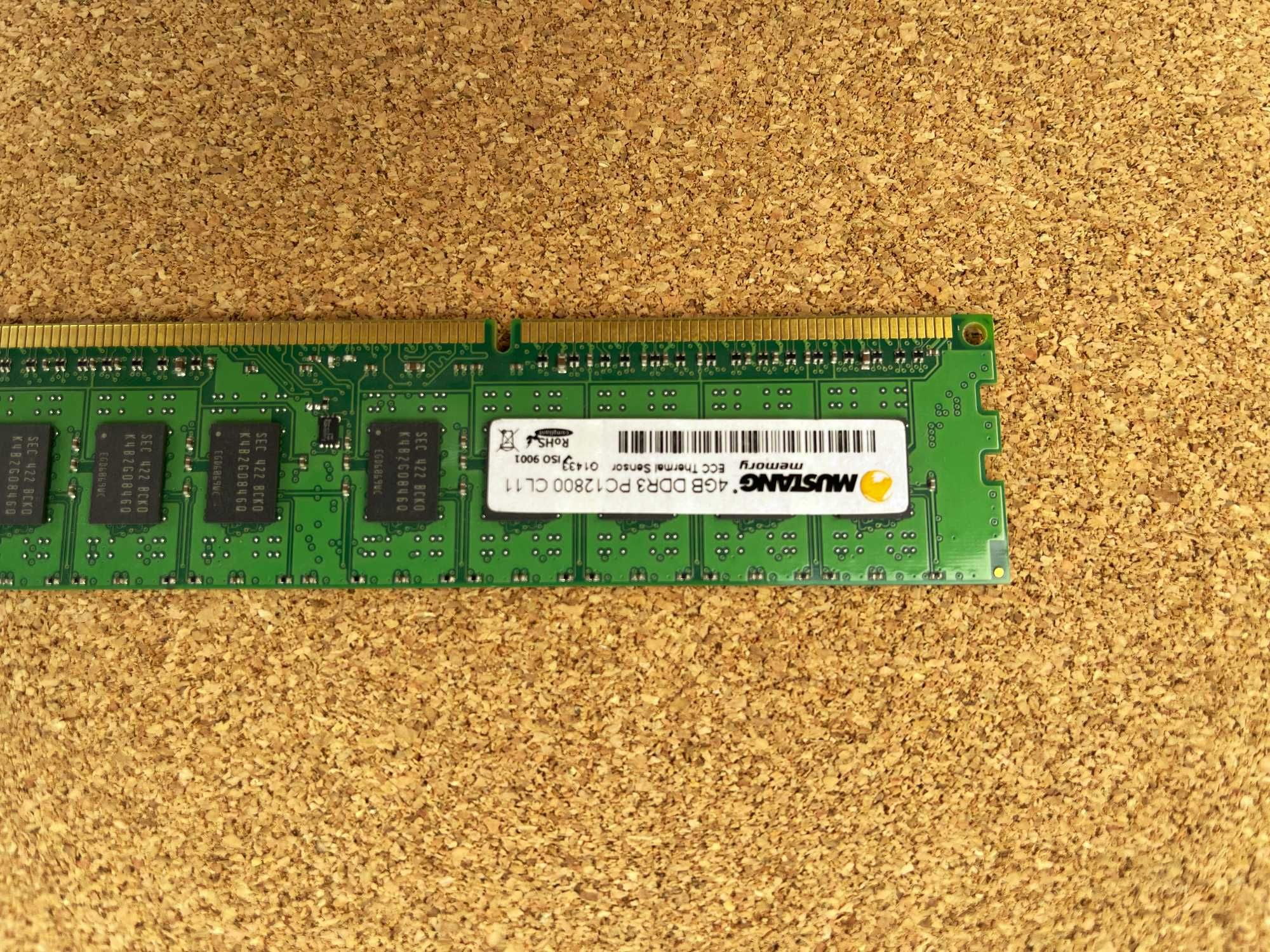 MUSTANG Memory 8GB (2x 4GB) DDR3 PC12800 CL11 ECC Thermal Sensor