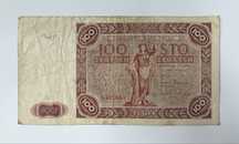 Banknot 100 zł 1947 r seria F