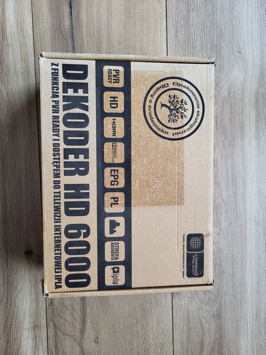Dekoder Cyfrowy Polsat HD 6000 - używany