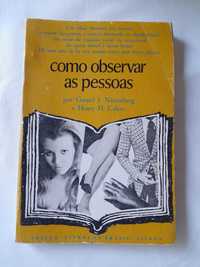 Livro Como Observar as Pessoas - Gerard I. Nieremberg