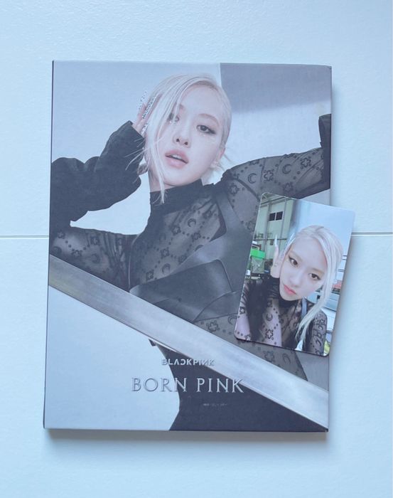 Kpop BlackPink album Born Pink Rose Ver.