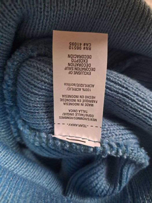 Блакитна шапка UA Halftime Cuff Under Armour Обхват 54.9 см-60.6 см